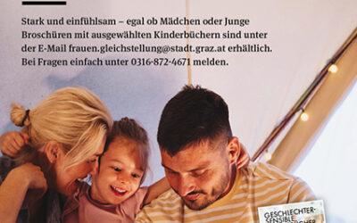 Queere Kinderbücher für Grazer Kindergärten und Schulen